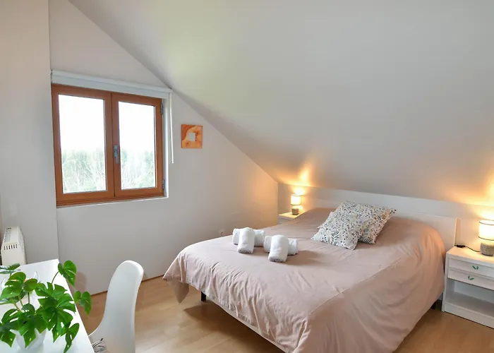 Casa Con Gran Jardin Y Piscina En Cabarceno *